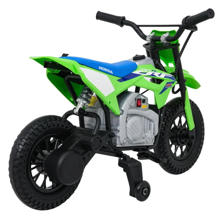 Dječji Električni Motocikl Honda Cfr450r Zeleni Motor Na Akumulator 16