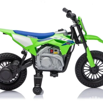 Dječji Električni Motocikl Honda Cfr450r Zeleni Motor Na Akumulator 19