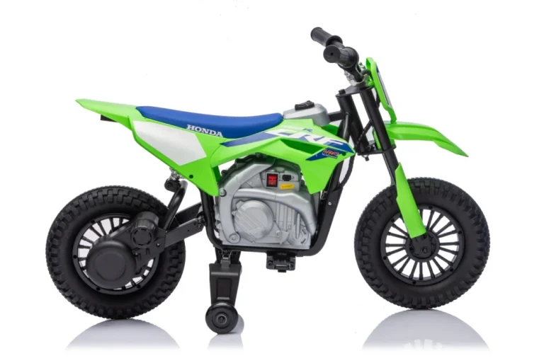 Dječji Električni Motocikl Honda Cfr450r Zeleni Motor Na Akumulator 19