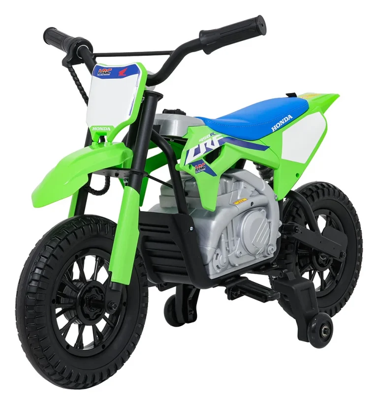 Dječji Električni Motocikl Honda Cfr450r Zeleni Motor Na Akumulator 2