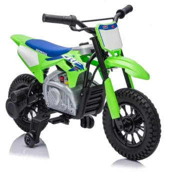 Dječji Električni Motocikl Honda Cfr450r Zeleni Motor Na Akumulator 21