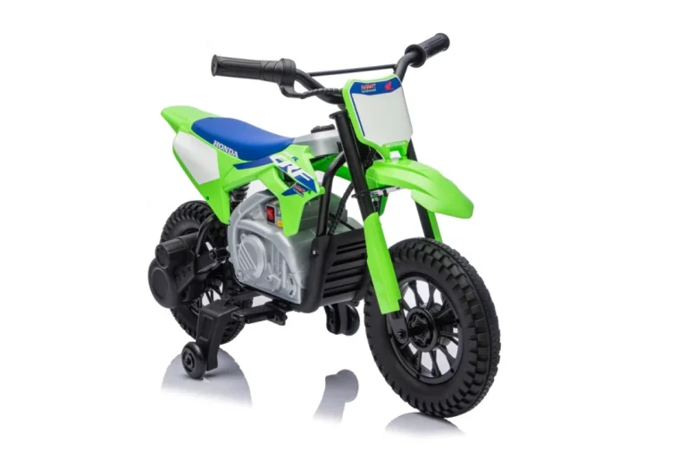 Dječji Električni Motocikl Honda Cfr450r Zeleni Motor Na Akumulator 23
