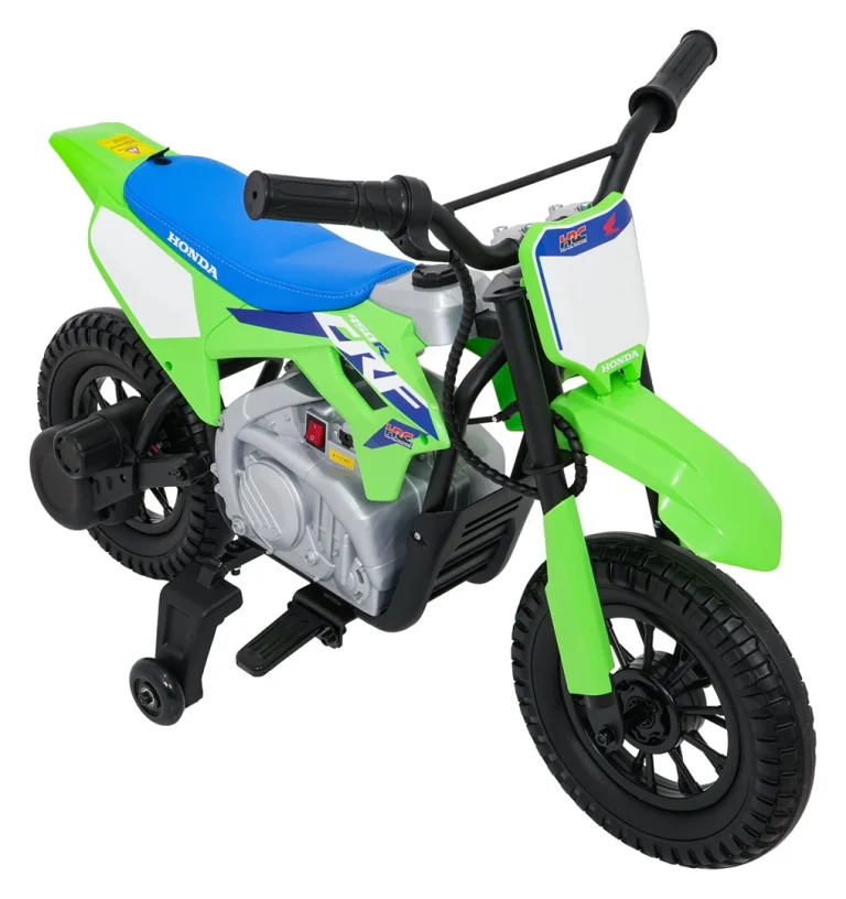 Dječji Električni Motocikl Honda Cfr450r Zeleni Motor Na Akumulator 24