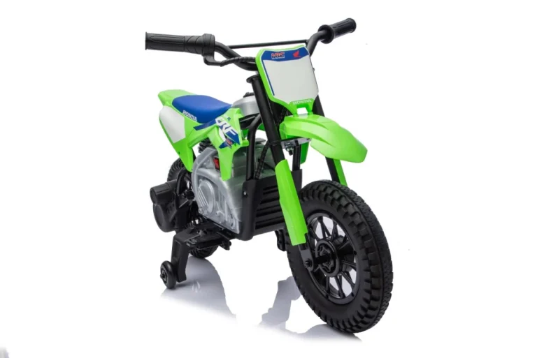 Dječji Električni Motocikl Honda Cfr450r Zeleni Motor Na Akumulator 25