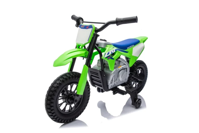 Dječji Električni Motocikl Honda Cfr450r Zeleni Motor Na Akumulator 29