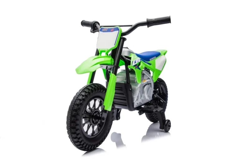 Dječji Električni Motocikl Honda Cfr450r Zeleni Motor Na Akumulator 31