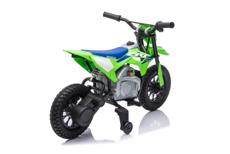 Dječji Električni Motocikl Honda Cfr450r Zeleni Motor Na Akumulator 44
