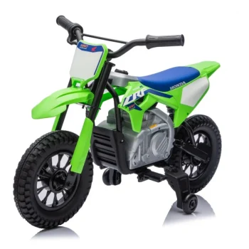 Dječji Električni Motocikl Honda Cfr450r Zeleni Motor Na Akumulator 5