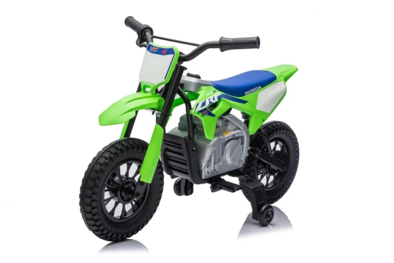 Dječji Električni Motocikl Honda Cfr450r Zeleni Motor Na Akumulator 5