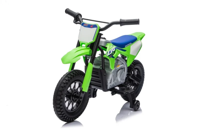 Dječji Električni Motocikl Honda Cfr450r Zeleni Motor Na Akumulator 52