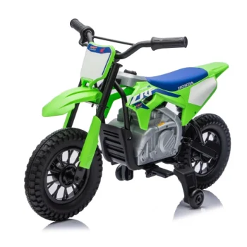 Dječji Električni Motocikl Honda Cfr450r Zeleni Motor Na Akumulator 7