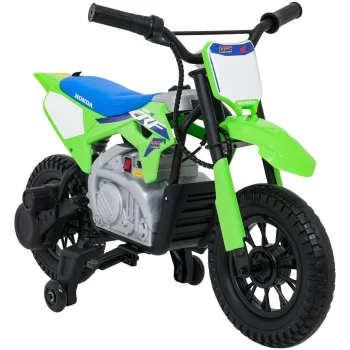 Dječji Električni Motocikl Honda Cfr450r Zeleni Motor Na Akumulator 8
