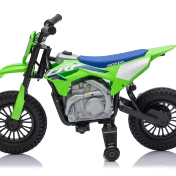 Dječji Električni Motocikl Honda Cfr450r Zeleni Motor Na Akumulator 9