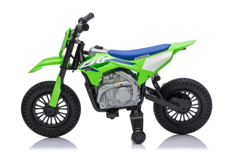 Dječji Električni Motocikl Honda Cfr450r Zeleni Motor Na Akumulator 9