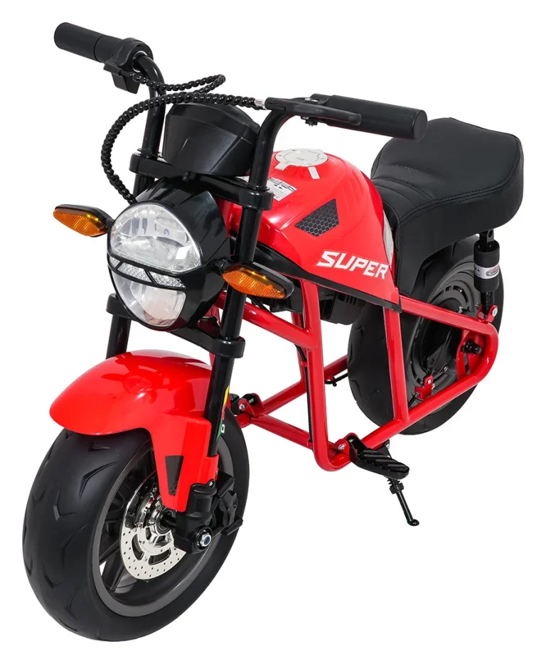 Dječji Električni Motocikl Supermoto Crveni Motor Na Akumulator 12