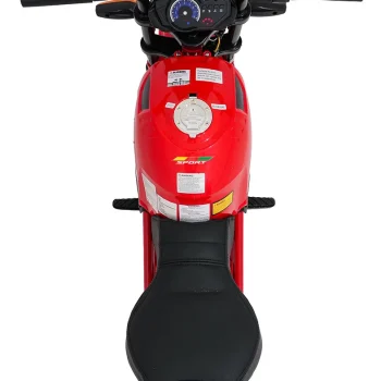 Dječji Električni Motocikl Supermoto Crveni Motor Na Akumulator 13