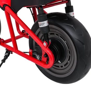 Dječji Električni Motocikl Supermoto Crveni Motor Na Akumulator 21