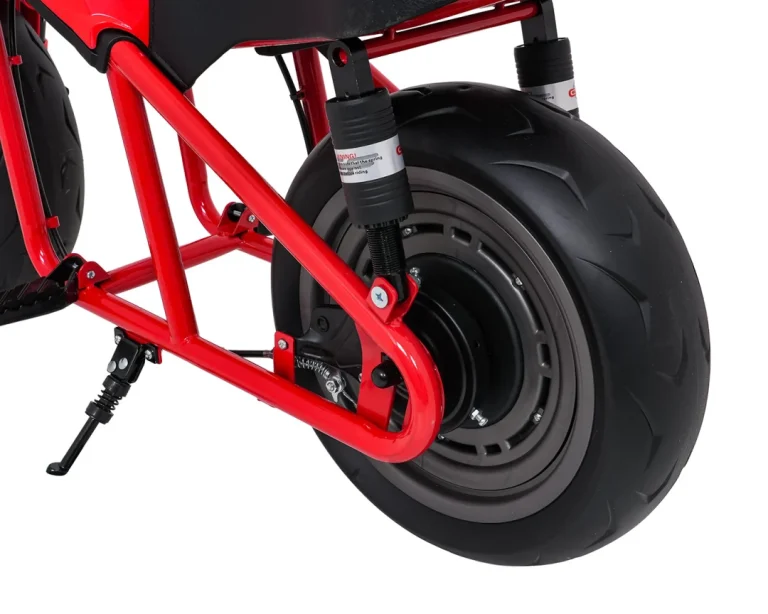 Dječji Električni Motocikl Supermoto Crveni Motor Na Akumulator 21