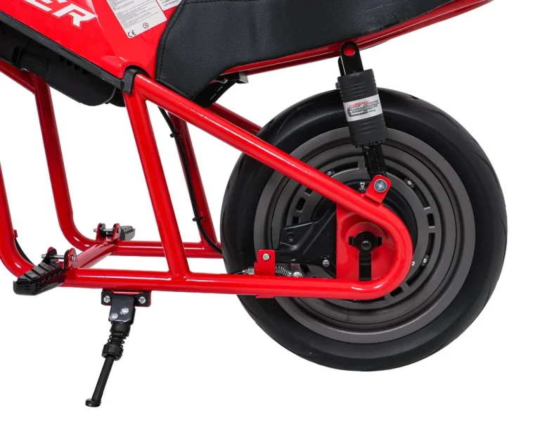 Dječji Električni Motocikl Supermoto Crveni Motor Na Akumulator 22