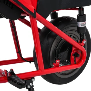 Dječji Električni Motocikl Supermoto Crveni Motor Na Akumulator 23