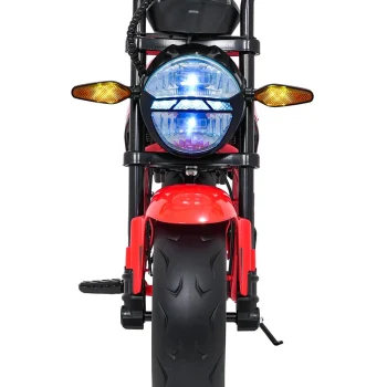 Dječji Električni Motocikl Supermoto Crveni Motor Na Akumulator 3