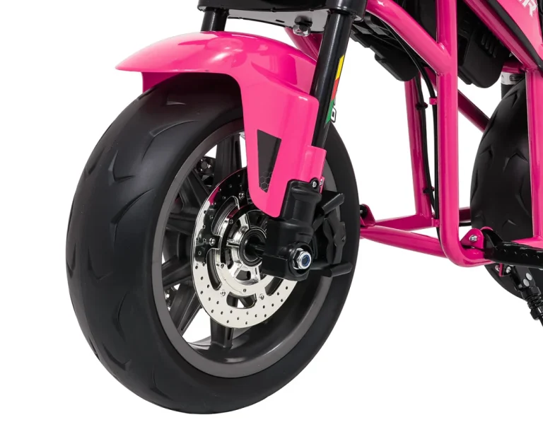 Dječji Električni Motocikl Supermoto Ružičasti Motor Na Akumulator 24