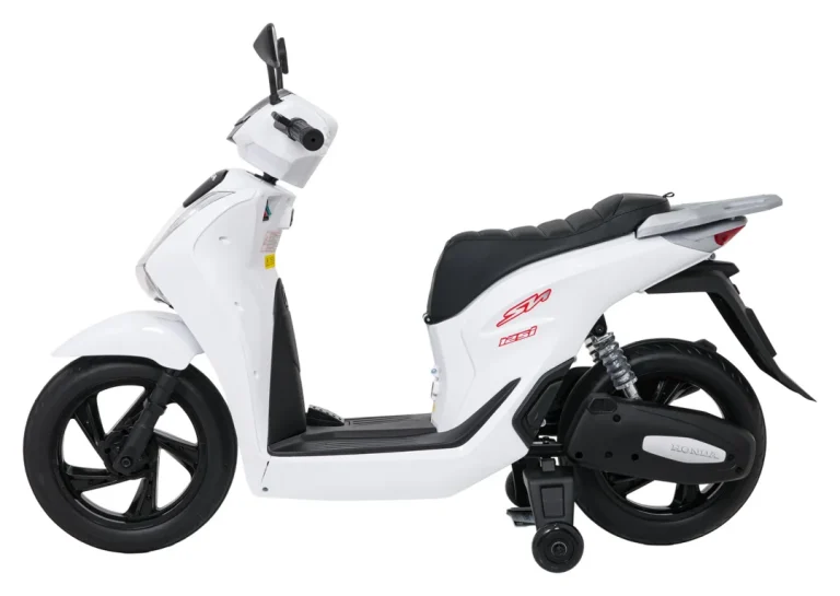 Dječji Električni Skuter Honda Sh125i Bijeli Motor Na Akumulator 10