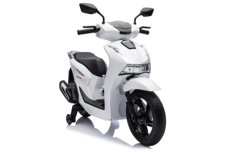 Dječji Električni Skuter Honda Sh125i Bijeli Motor Na Akumulator 13