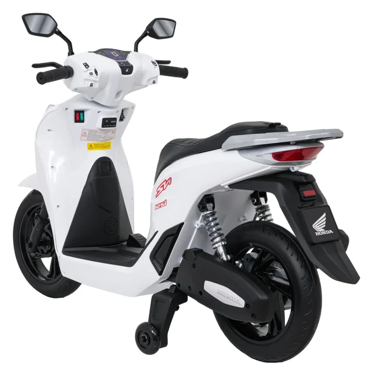 Dječji Električni Skuter Honda Sh125i Bijeli Motor Na Akumulator 14