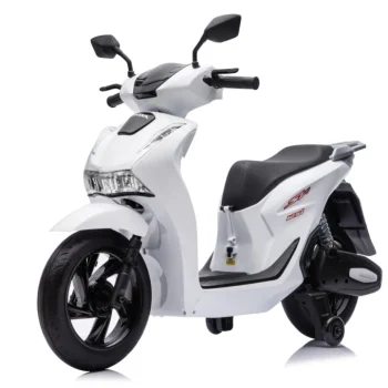 Dječji Električni Skuter Honda Sh125i Bijeli Motor Na Akumulator 15