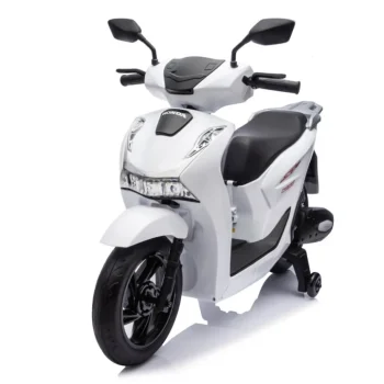 Dječji Električni Skuter Honda Sh125i Bijeli Motor Na Akumulator 17
