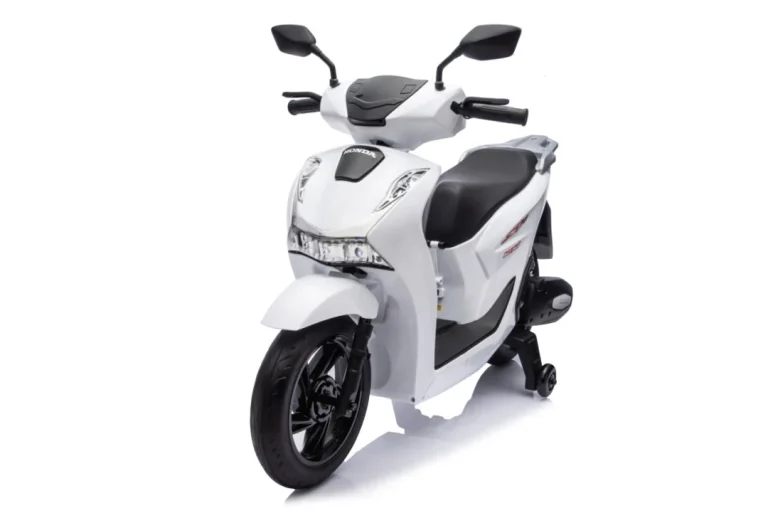 Dječji Električni Skuter Honda Sh125i Bijeli Motor Na Akumulator 17