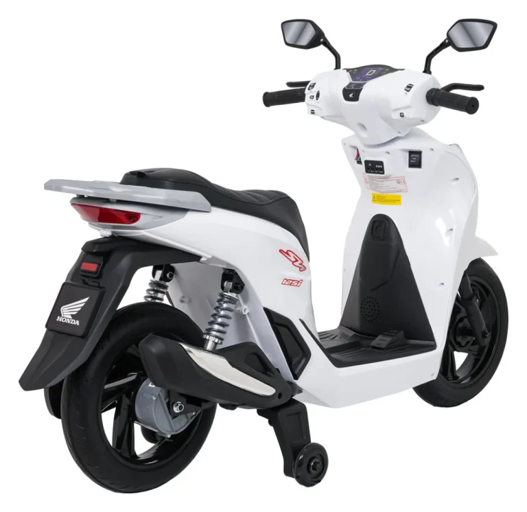 Dječji Električni Skuter Honda Sh125i Bijeli Motor Na Akumulator 18