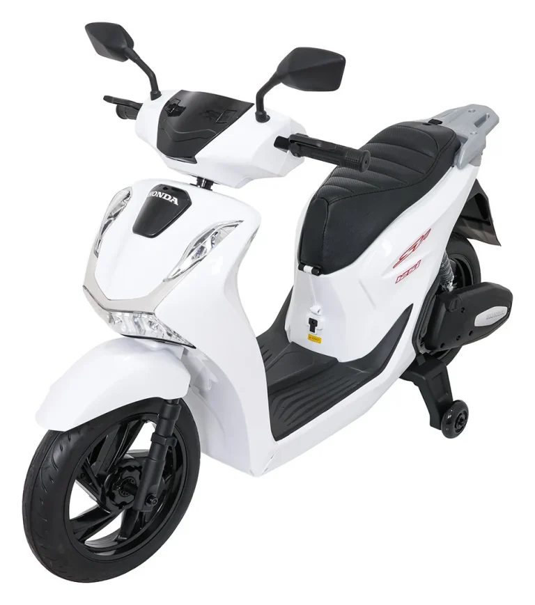 Dječji Električni Skuter Honda Sh125i Bijeli Motor Na Akumulator 20