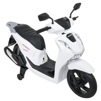 Dječji Električni Skuter Honda Sh125i Bijeli Motor Na Akumulator 22