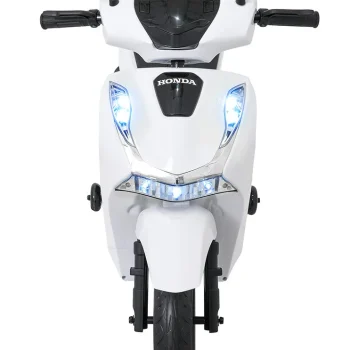 Dječji Električni Skuter Honda Sh125i Bijeli Motor Na Akumulator 26