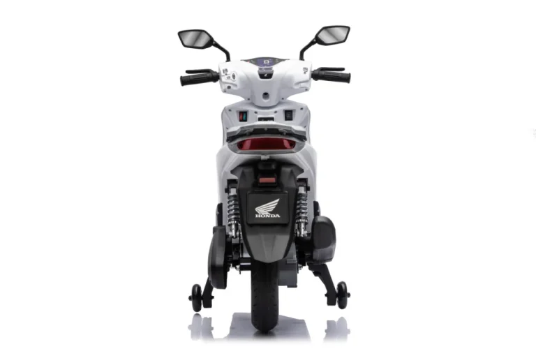 Dječji Električni Skuter Honda Sh125i Bijeli Motor Na Akumulator 3