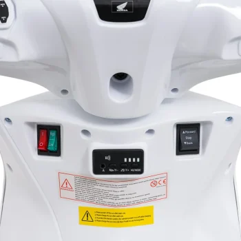 Dječji Električni Skuter Honda Sh125i Bijeli Motor Na Akumulator 30
