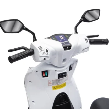 Dječji Električni Skuter Honda Sh125i Bijeli Motor Na Akumulator 31
