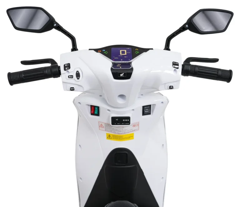 Dječji Električni Skuter Honda Sh125i Bijeli Motor Na Akumulator 34