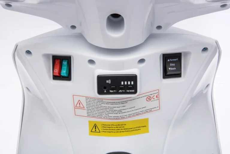 Dječji Električni Skuter Honda Sh125i Bijeli Motor Na Akumulator 41