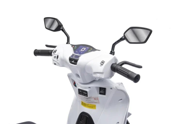 Dječji Električni Skuter Honda Sh125i Bijeli Motor Na Akumulator 47