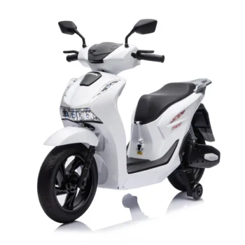 Dječji Električni Skuter Honda Sh125i Bijeli Motor Na Akumulator 56