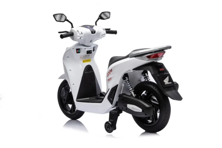 Dječji Električni Skuter Honda Sh125i Bijeli Motor Na Akumulator 58