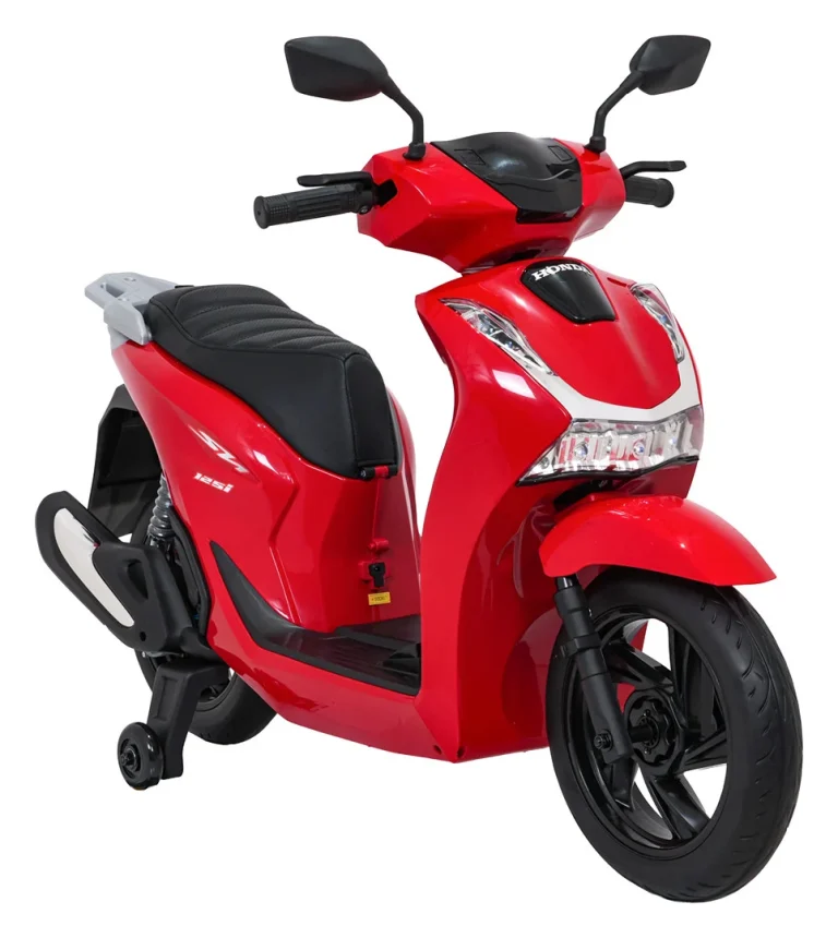 Dječji Električni Skuter Honda Sh125i Crveni Motor Na Akumulator 6