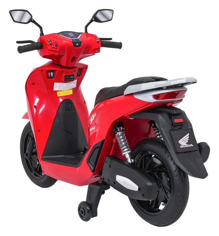 Dječji Električni Skuter Honda Sh125i Crveni Motor Na Akumulator 9