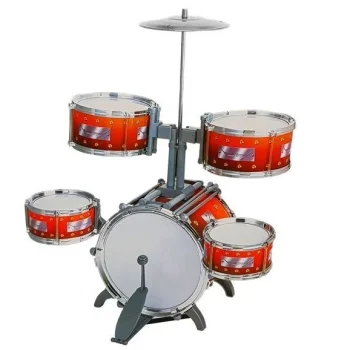 Dječji Jazz Set Bubnjeva S 5 Bubnjeva I Stolicom 2