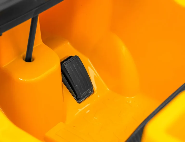 Dječji Kiper Na Baterije Caterpillar žuti + Pomični Kiper + Lopata + Megafon + Audio Led, žuta Auto Na Akumulator 14