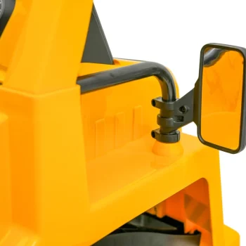 Dječji Kiper Na Baterije Caterpillar žuti + Pomični Kiper + Lopata + Megafon + Audio Led, žuta Auto Na Akumulator 18