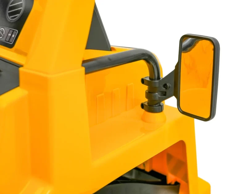 Dječji Kiper Na Baterije Caterpillar žuti + Pomični Kiper + Lopata + Megafon + Audio Led, žuta Auto Na Akumulator 18